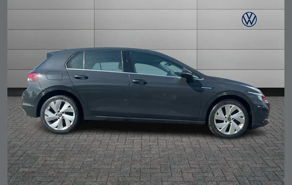 Used VW Golf VIII Style 128 HP (94 kW) 2020 Grey Hatchback