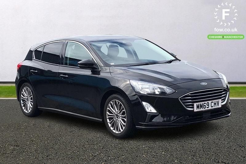 Black Used 2019 Ford Focus Titanium X Hatchback | £10,399 (Fair price) - Image 1/3