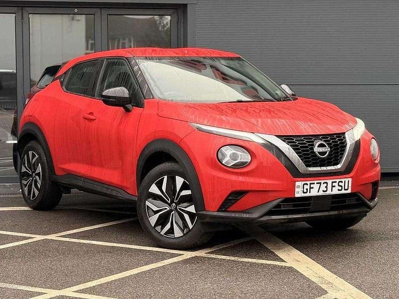 Red Used 2023 Nissan Juke Acenta SUV | £15,599 (Fair price) - Image 1/4