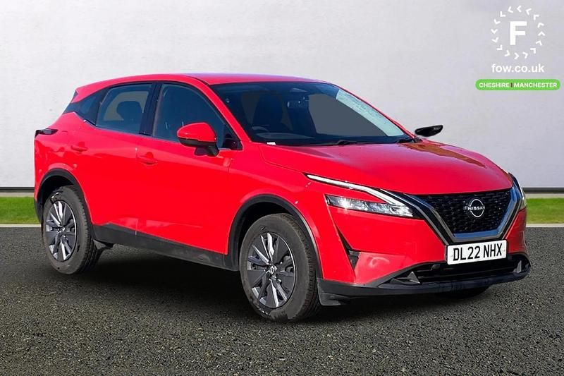 Red Used 2022 Nissan Qashqai Visia SUV | £12,599 (Super price) - Image 1/4