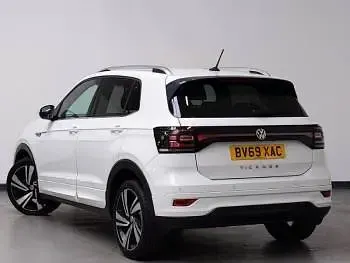 Used VW T-Cross R-line 115 HP (84 kW) 2019 White SUV
