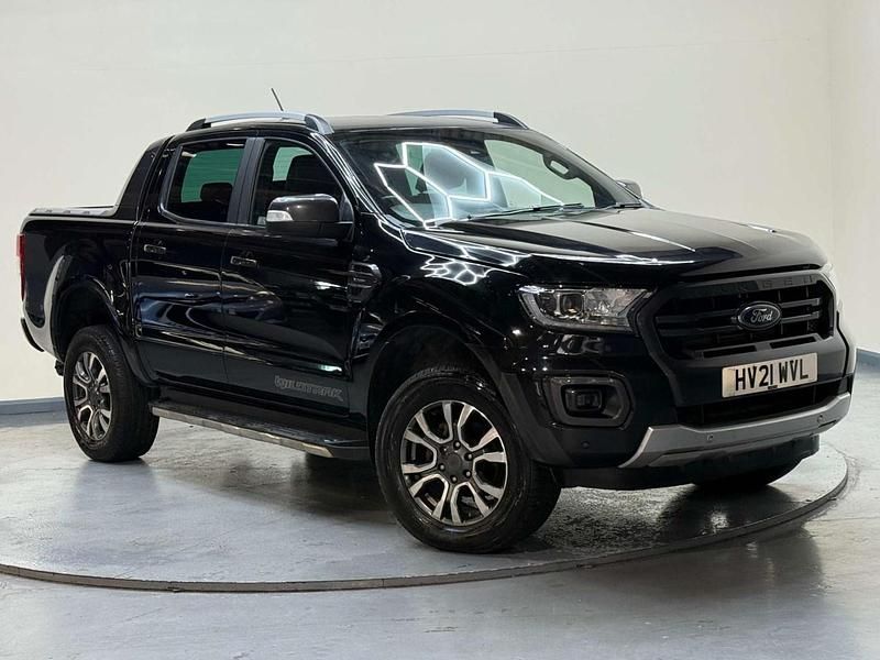 Black Used 2021 Ford Ranger Wildtrack Pickup | £18,995 (Fair price) - Image 1/4