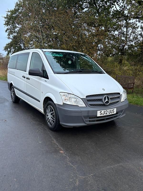 White Used 2012 Mercedes Vito MPV | £6,999 (Fair price) - Image 1/4