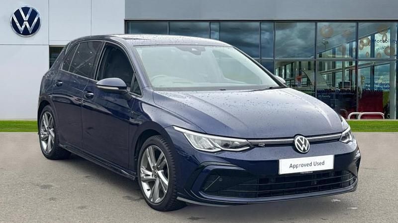 Used VW Golf VIII R-line 150 HP (110 kW) 2022 Atlantic blue