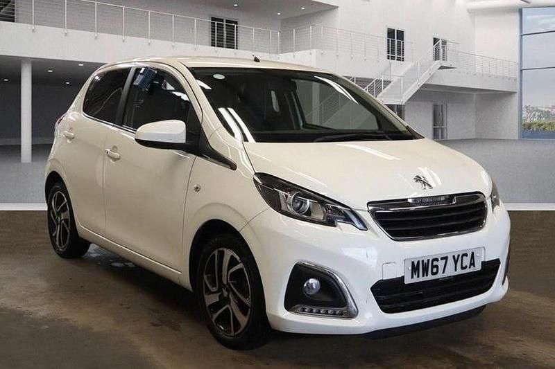 White Used 2017 Peugeot 108 Allure Hatchback | £5,150 (Fair price) - Image 1/1