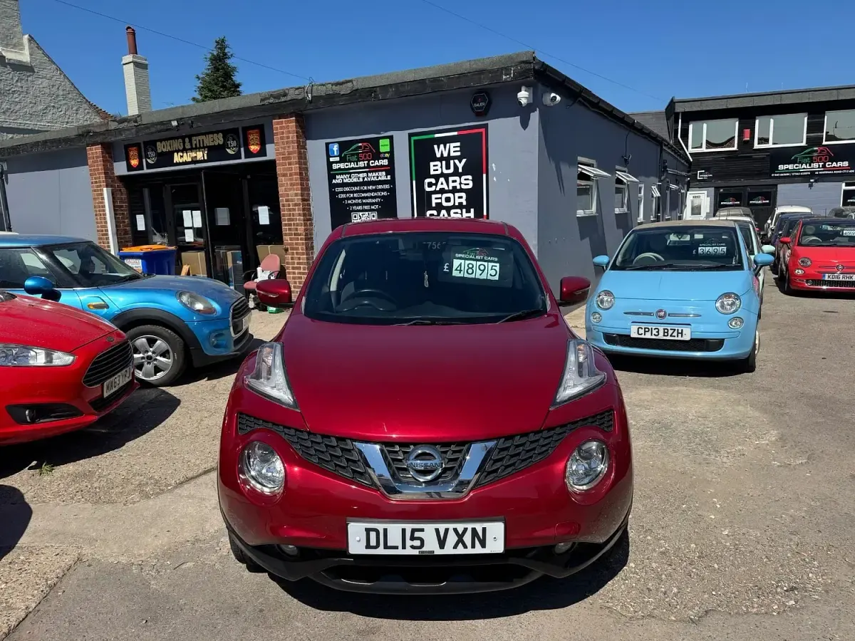 Used Nissan Juke Acenta 2015 Red SUV