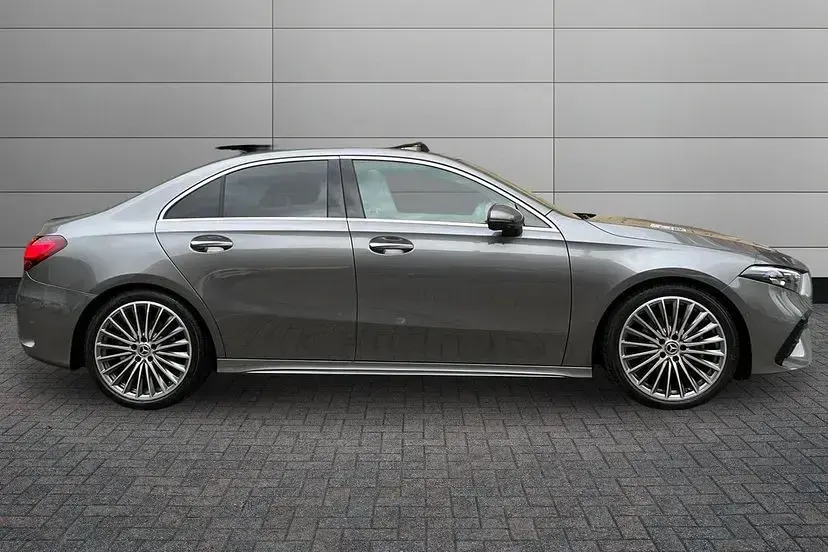 Used Mercedes A200 AMG Line Premium Plus 175 HP (128 kW) 2025 Mountain grey Sedan