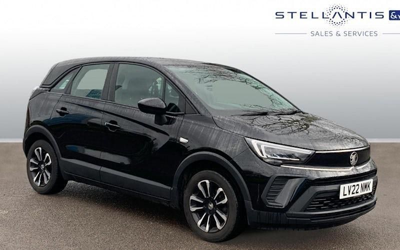 Used Vauxhall Crossland Design Edition 83 HP (61 kW) 2022 Blue SUV