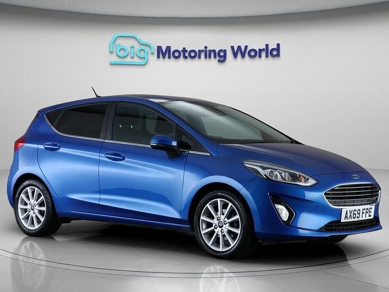Blue Used 2020 Ford Fiesta Titanium Hatchback | £8,800 (Good price) - Image 1/4