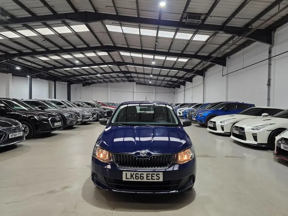 Used Skoda Fabia SE 2021 Blue Hatchback