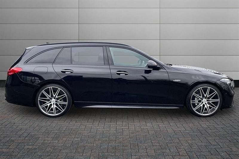 Used Mercedes C43 AMG Premium Plus 421 HP (309 kW) 2025 Obsidian black Estate