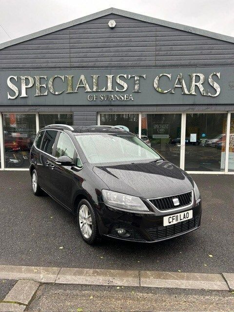 Black Used 2011 Seat Alhambra SE MPV | £5,995 (A bit pricey) - Image 1/4