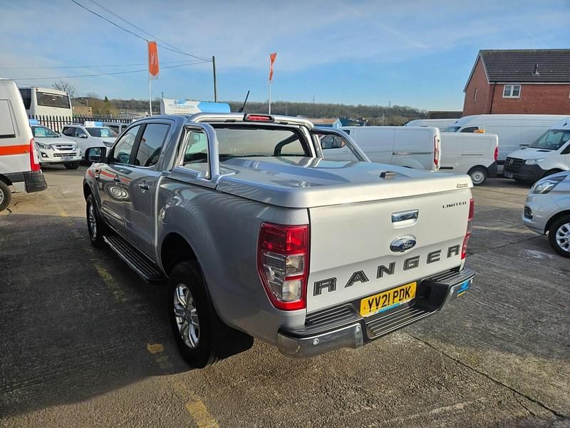 Used Ford Ranger Limited 2021 Silver Pickup