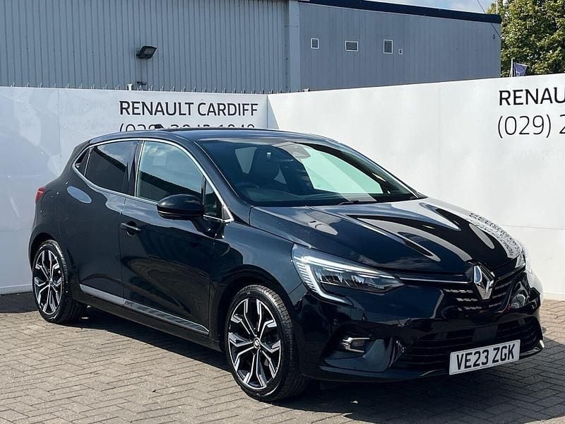 Black Used 2023 Renault Clio V Techno Hatchback | £12,377 (Fair price) - Image 1/1