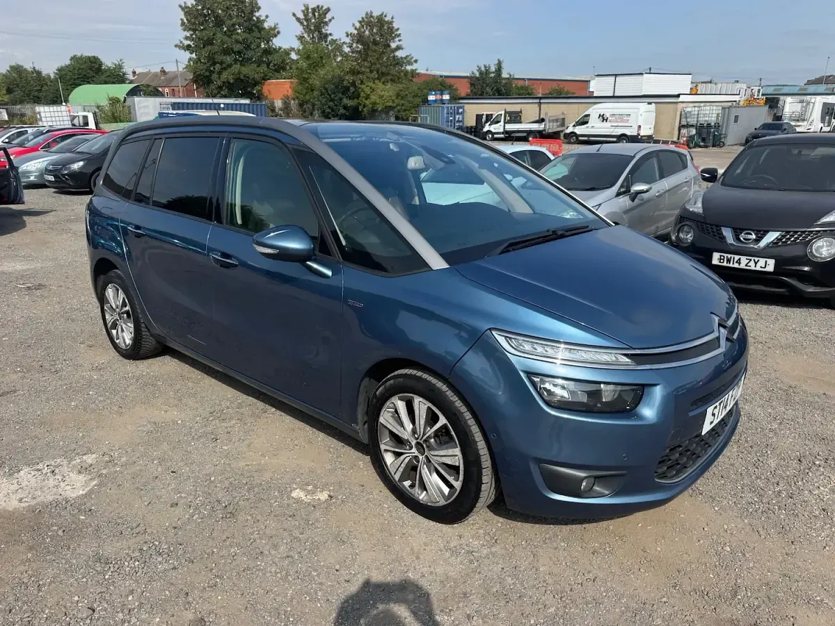Used Citroën Grand C4 Picasso Exclusive 115 HP (84 kW) 2014 Blue MPV