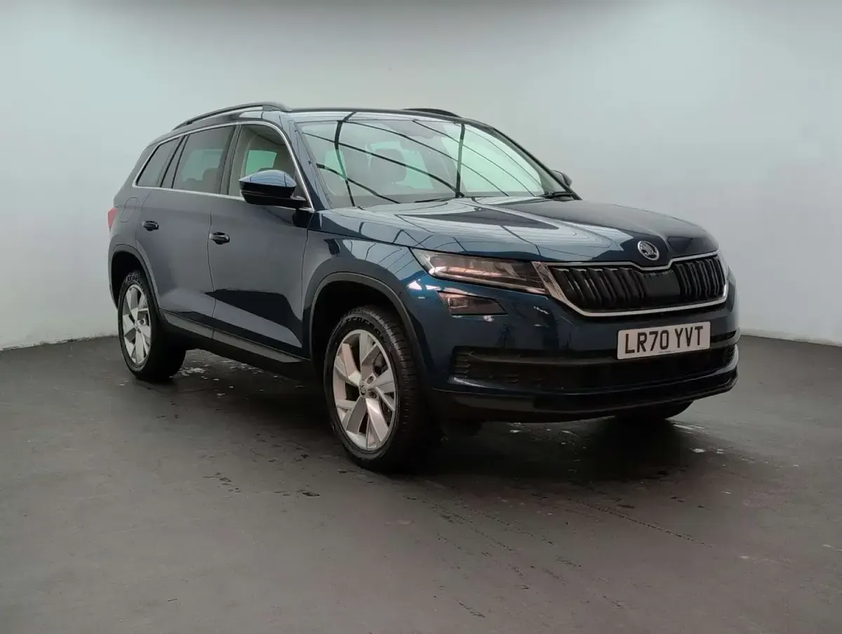 Used Skoda Kodiaq SE L 150 HP (110 kW) 2020 Blue SUV