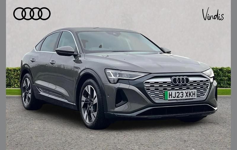 Grey Used 2023 Audi Q8 e-tron Sport SUV | £33,280 (Fair price) - Image 1/4