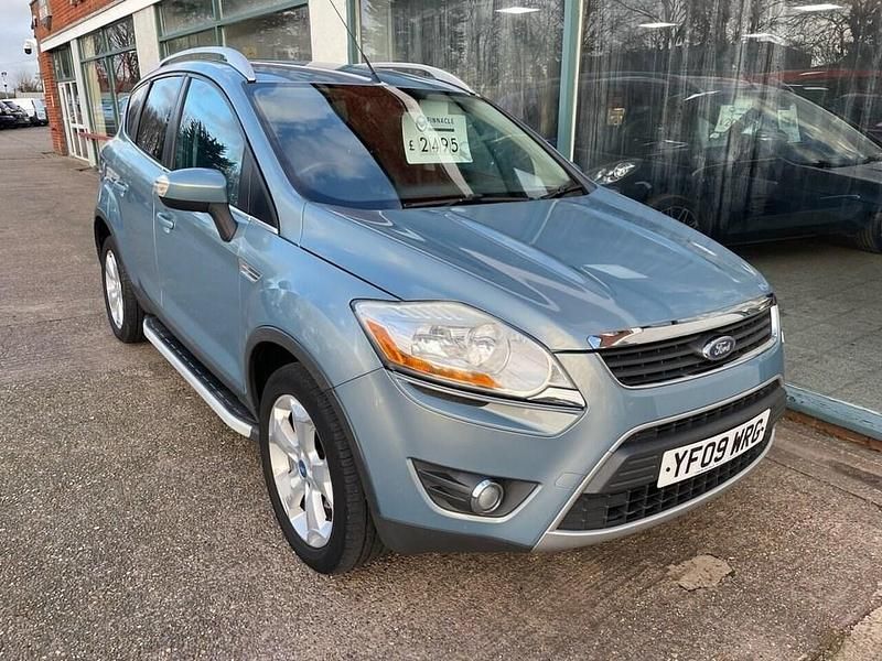 Used Ford Kuga Titanium 136 HP (100 kW) 2009 Blue SUV