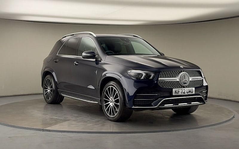 Cavansite blue Used 2022 Mercedes GLE400 AMG line Estate | £44,200 (Good price) - Image 1/4