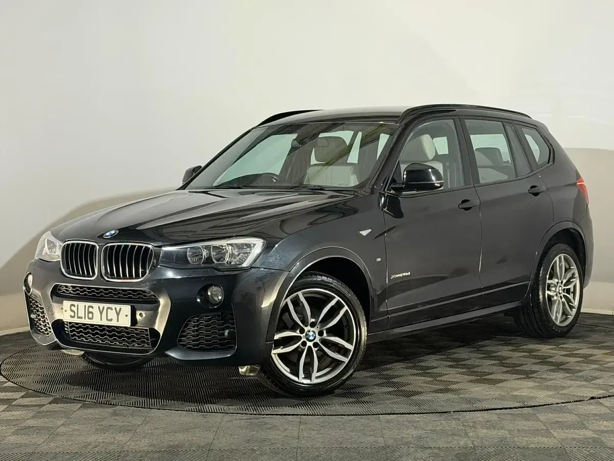 Begagnad BMW X3 M Sport 190 HK (139 kW) 2016 Svart SUV