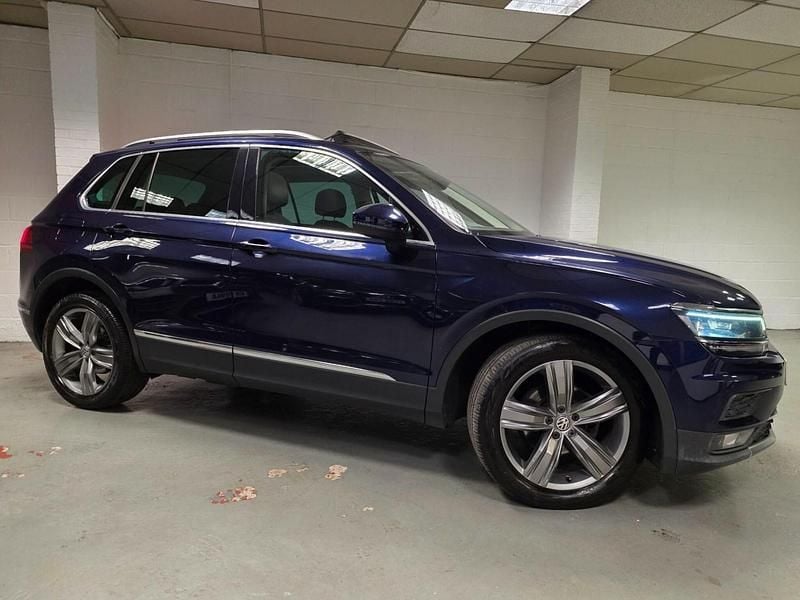 Used VW Tiguan SEL 150 HP (110 kW) 2018 Blue SUV