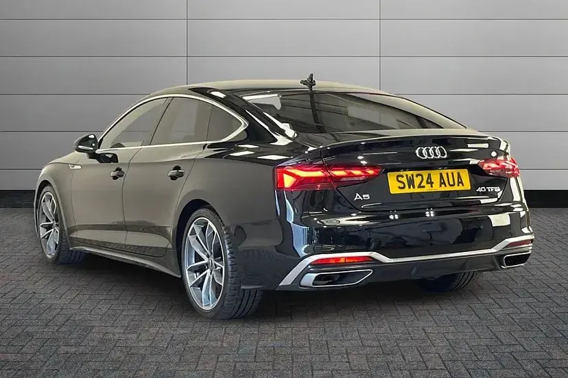 Used Audi A5 Sportback S-Line 201 HP (147 kW) 2024 Mythos black Hatchback