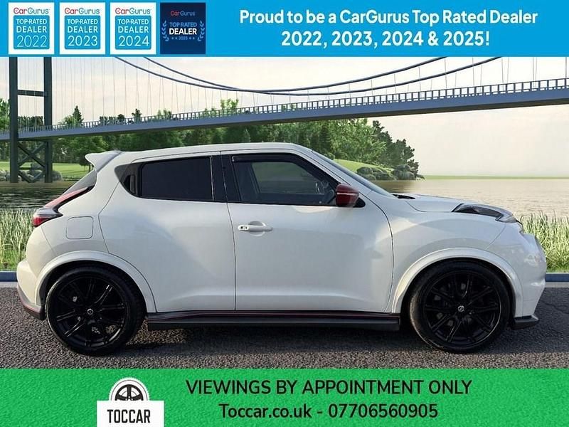 Used Nissan Juke Nismo RS 218 HP (160 kW) 2016 White SUV