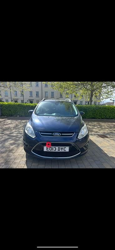 Used Ford Grand C-Max Titanium 125 HP (91 kW) 2013 Blue MPV