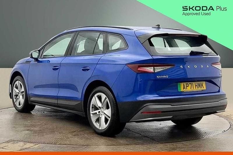 Used Skoda Enyaq iV ecoSuite 131 kW (179 HP) 2022 Energy blue SUV