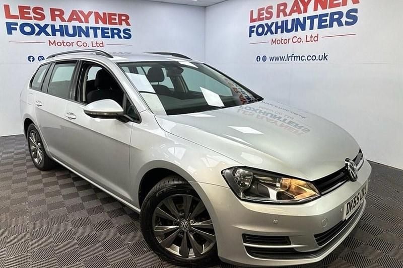 Silver Used 2015 VW Golf VII SE Estate | £6,699 (Good price) - Image 1/1