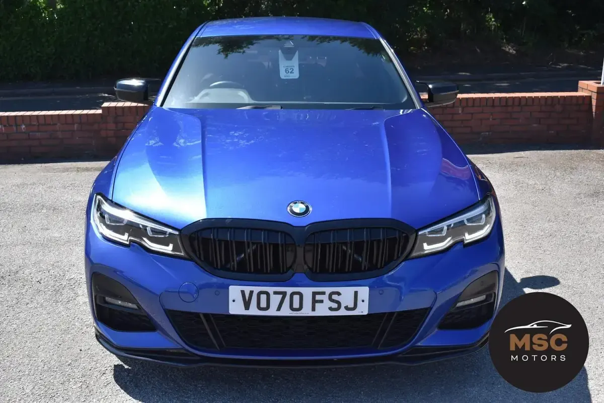 Used BMW 330e M Sport 2020 Blue Sedan