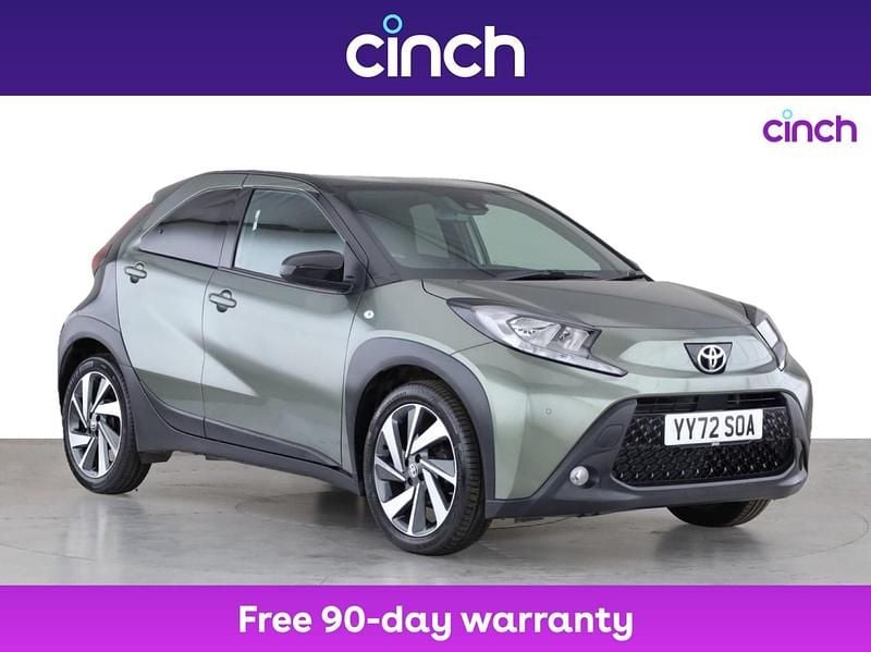 Green Used 2022 Toyota Aygo Hatchback | £11,899 (Fair price) - Image 1/3