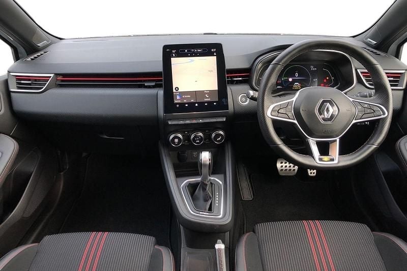 Used Renault Clio V RS Line 140 HP (102 kW) 2020 White Hatchback