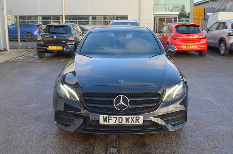 Used Mercedes E200 AMG line 184 HP (135 kW) 2020 Black Sedan