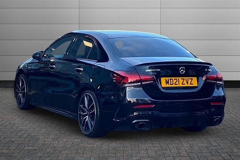 Used Mercedes A35 AMG Premium 306 HP (225 kW) 2021 Black Sedan