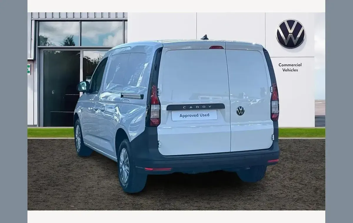 New VW Caddy Business 101 HP (74 kW) 2026 White MPV