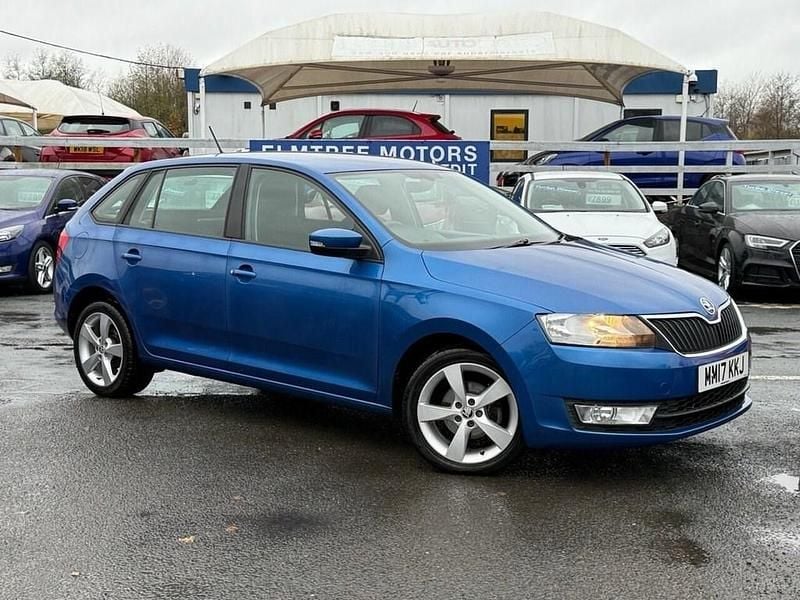 Blue Used 2017 Skoda Rapid SE Hatchback | £5,399 (Fair price) - Image 1/4