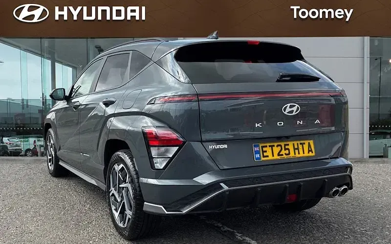 Used Hyundai Kona N Line 137 HP (100 kW) 2025 Grey SUV