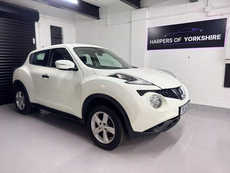 White Used 2014 Nissan Juke Visia SUV | £2,995 (Good price) - Image 1/4
