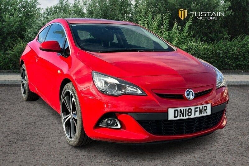 Lava red Used 2018 Vauxhall Astra GTC Edition Coupe | £8,499 (Expensive) - Image 1/4