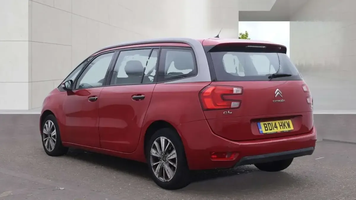 Used Citroën Grand C4 Picasso Exclusive 115 HP (84 kW) 2014 Red MPV
