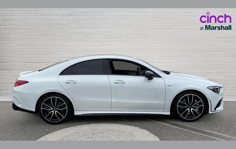 Used Mercedes CLA35 AMG Premium 302 HP (222 kW) 2023 White Coupe