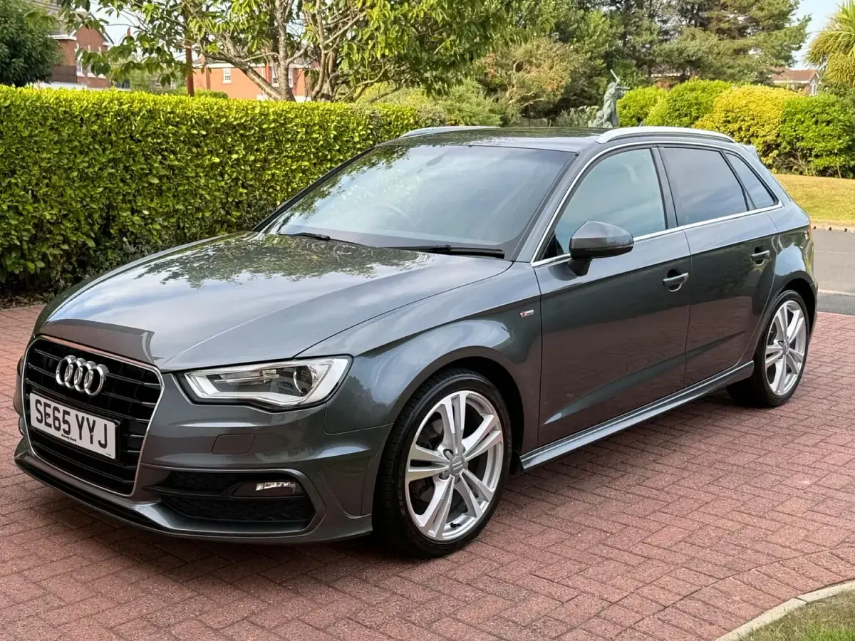 Used Audi A3 Sportback S-Line 150 HP (110 kW) 2016 Grey Hatchback