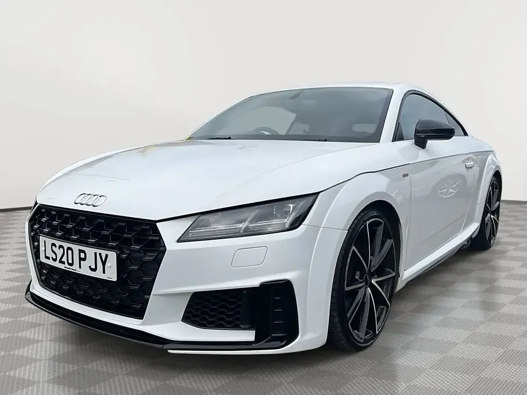 Used Audi TT Black Edition 197 HP (144 kW) 2020 White Coupe