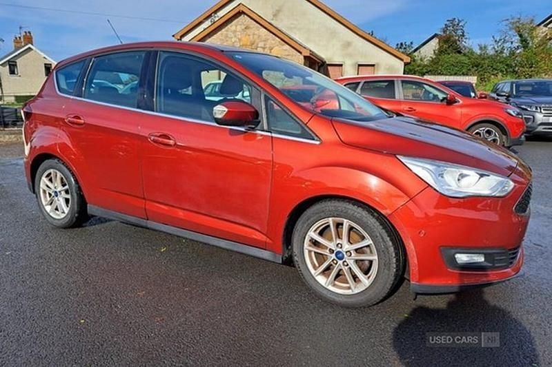 Red Used 2016 Ford C-MAX Zetec MPV | £5,495 (Good price) - Image 1/1