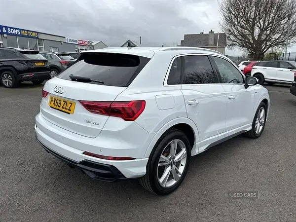 Used Audi Q3 S-Line 150 HP (110 kW) 2020 White SUV