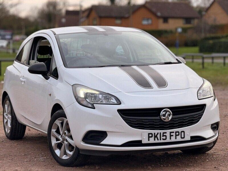 White Used 2015 Vauxhall Corsa S Hatchback | £4,996 (Fair price) - Image 1/4