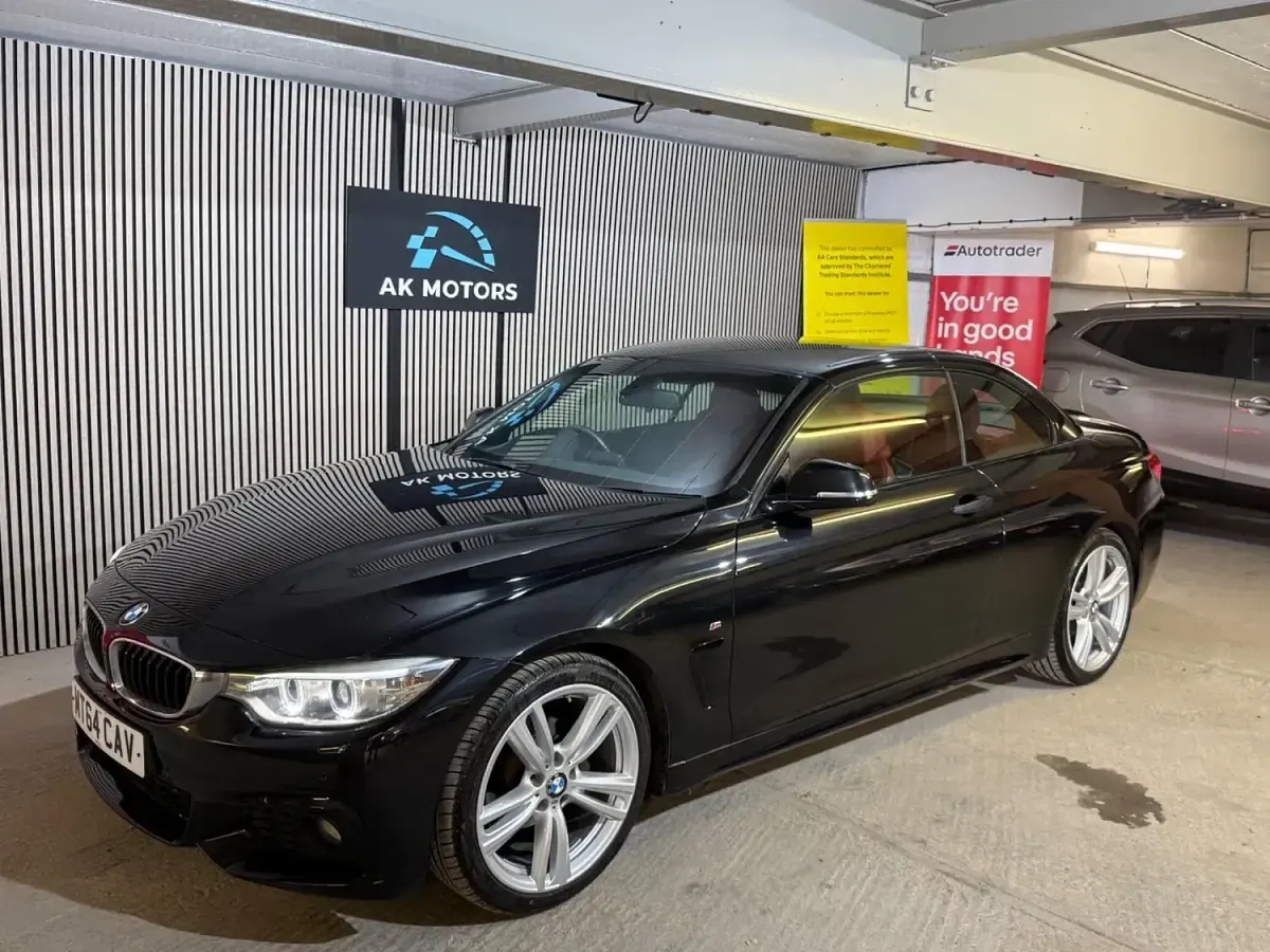 Used BMW 420 Cabriolet M Sport 2014 Black Cabriolet