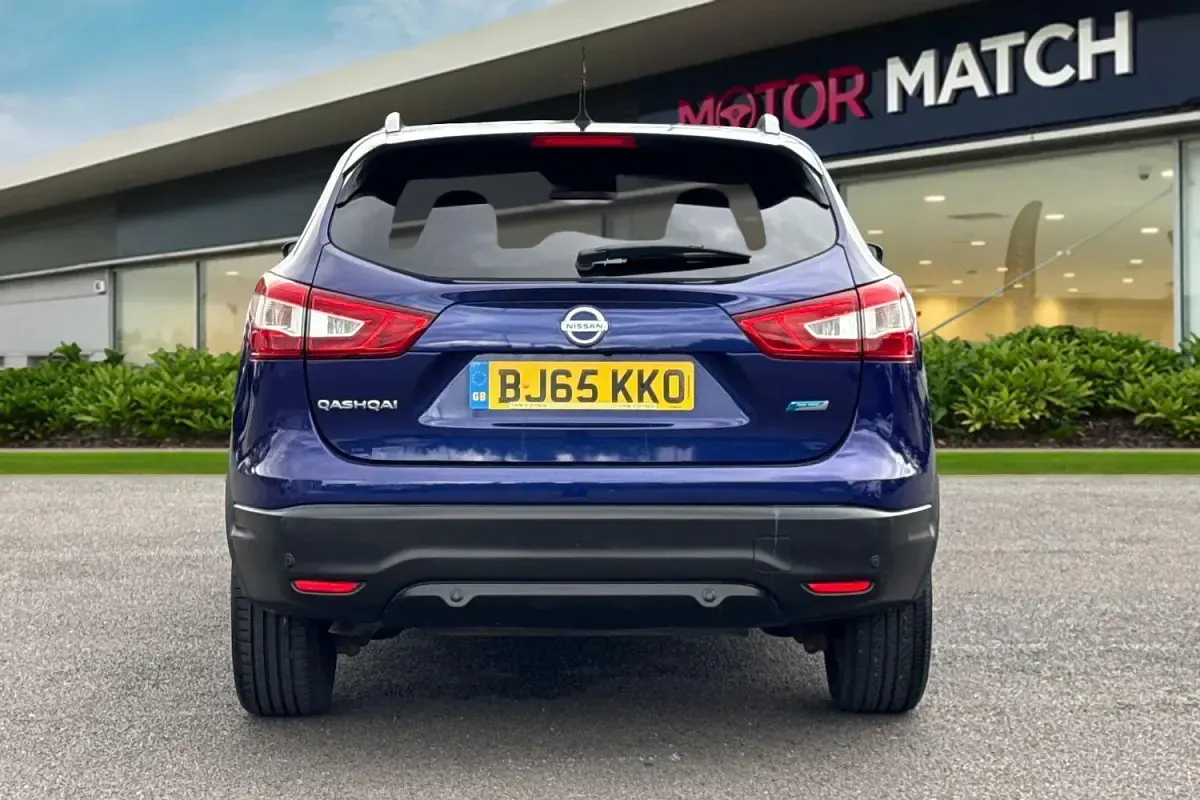 Used Nissan Qashqai N-TEC 110 HP (80 kW) 2015 Blue SUV