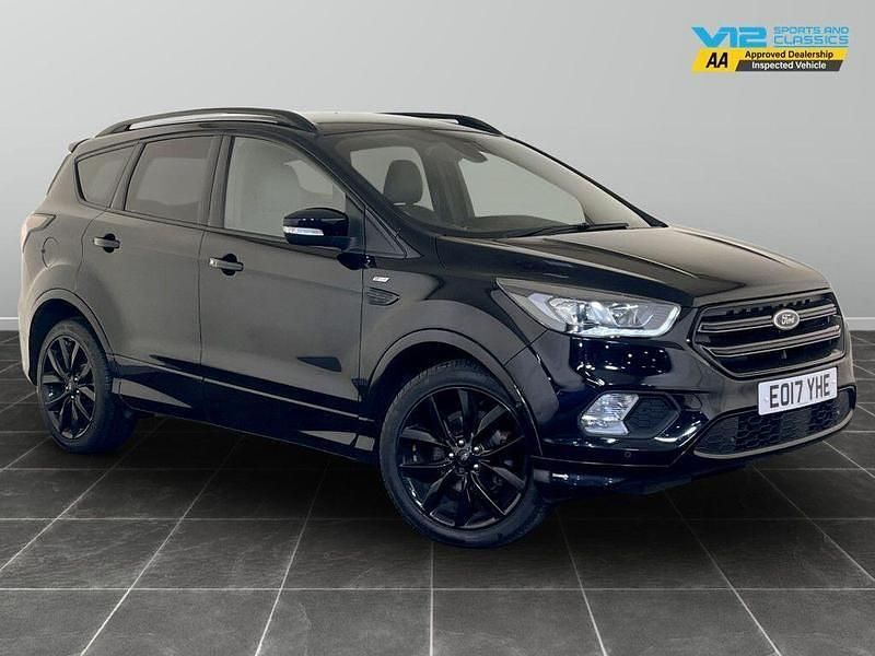 Black Used 2017 Ford Kuga ST-Line SUV | £9,995 (Fair price) - Image 1/2